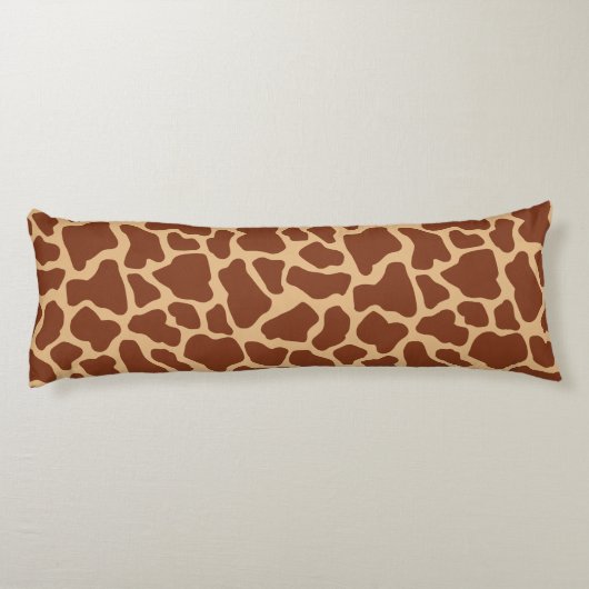 Coussins Longs Poster de animal de Giraffe Chic moderne Motif (Dos)