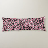 Coussins Longs Poster de animal, Léopard Rose, Zones De Cheetah,  (Dos)