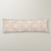 Coussins Longs Poster de animal or rose (Dos)