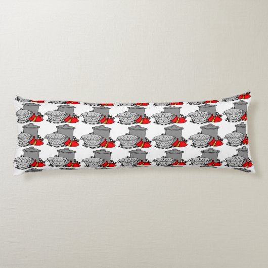 Coussins Longs Pot de cuisine et oreiller pour le corps (Dos)