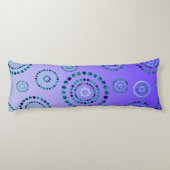 Coussins Longs Pots Circle Power Flowers + votre backgr. (Dos)