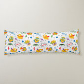 Coussins Longs Poulet de superhéros (Dos)