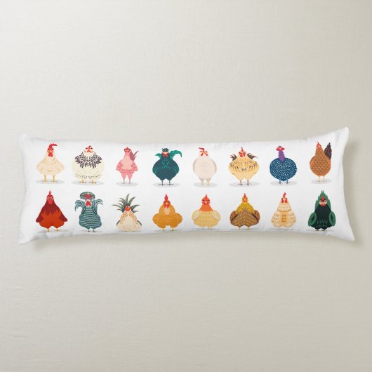 Coussins Longs  Poulet mou (Dos)