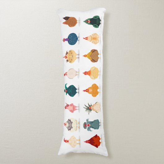 Coussins Longs  Poulet mou (Devant (Vertical))