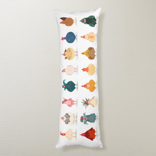 Coussins Longs  Poulet mou (Dos (Vertical))