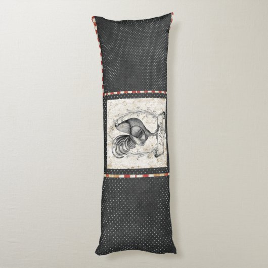 Coussins Longs Poulet vintage (Dos (Vertical))