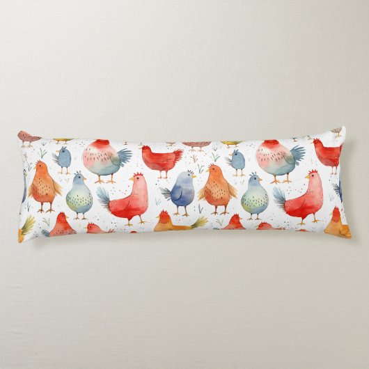 Coussins Longs Poulets d'élevage (Dos)