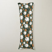 Coussins Longs Poulets fantômes éffrayants avec Citrouilles et ch (Devant (Vertical))