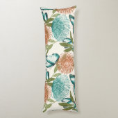 Coussins Longs Poussin floral papillon (Dos (Vertical))