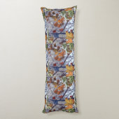 Coussins Longs Première scène d'hiver de neige Camouflage peintur (Dos (Vertical))