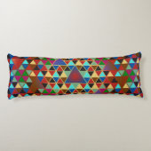 Coussins Longs Pretty triangle pattern III + your ideas (Dos)