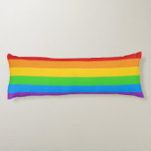Coussins Longs Pride Rest : Drapeau Arc-en-Ciel (Dos)