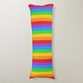Coussins Longs Pride Rest : Drapeau Arc-en-Ciel (Devant (Vertical))