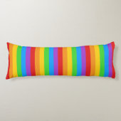 Coussins Longs Pride Rest : Drapeau Arc-en-Ciel (Devant)