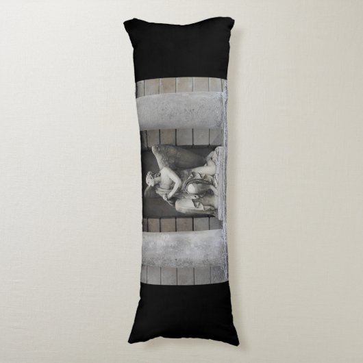 Coussins Longs Prière Sculpture d'ange (Devant (Vertical))