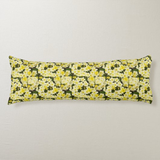 Coussins Longs Primroses du printemps (Devant)