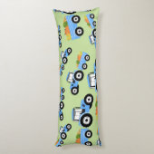 Coussins Longs Production de Camion Blue Tracteur (Dos (Vertical))