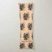 Coussins Longs "Profondeur artistique émotive" (Devant (Vertical))