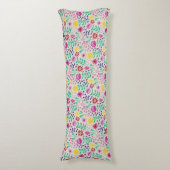 Coussins Longs Protea Floral Block Imprimer Lampes Millefleur (Devant (Vertical))