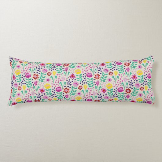 Coussins Longs Protea Floral Block Imprimer Lampes Millefleur (Devant)