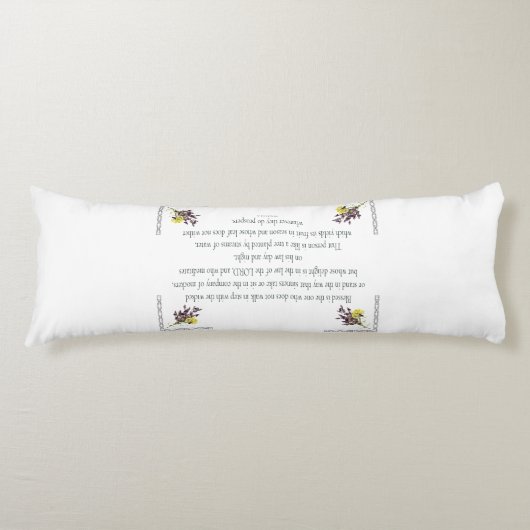 Coussins Longs PSAUM 1:1-3 Botanic design, (Devant)