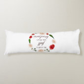 Coussins Longs psaume 33 bonté (Devant)