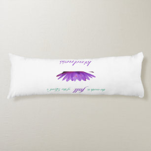 Coussins Longs psaume 33 bonté au lotus pourpre