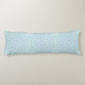 Coussins Longs Psychédélique Coloré Pastel Ornate Hippie Mandala (Dos)