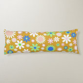 Coussins Longs Puissance des fleurs d'or (Dos)