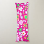 Coussins Longs Puissance rose (Dos (Vertical))