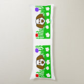 Coussins Longs Pup N Jouer Oreiller Corps (Devant (Vertical))