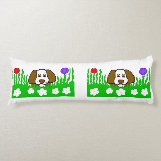 Coussins Longs Pup N Jouer Oreiller Corps (Devant)
