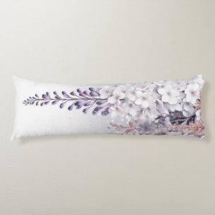 Coussins Longs Purple Mystical Wisteria Drift