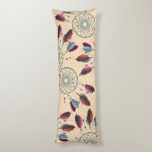 Coussins Longs Purple Turquoise Native American Dream Catchers (Dos (Vertical))