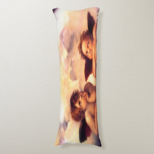 Coussins Longs Putti paire d'anges (Devant (Vertical))