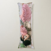 Coussins Longs Quand le coeur est jeune par John William Godward (Devant (Vertical))