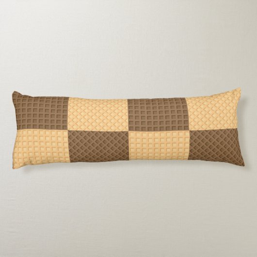 Coussins Longs Quatre gaufrettes (Dos)