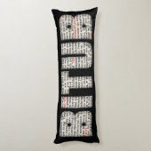 Coussins Longs Quelque part (BITUB) (Dos (Vertical))