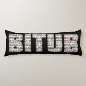 Coussins Longs Quelque part (BITUB) (Devant)