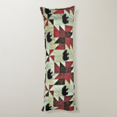 Coussins Longs Quilt d'ours noir (Dos (Vertical))