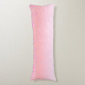 Coussins Longs Rainbow Pastel Girly Parties scintillant Metal Nom (Devant (Vertical))