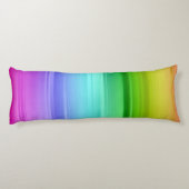 Coussins Longs Rainbow Unicorn Imprimer Corps Oreiller (Dos)