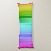 Coussins Longs Rainbow Unicorn Imprimer Corps Oreiller (Dos (Vertical))