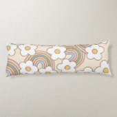 Coussins Longs Rainbows rétro (Dos)