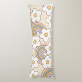 Coussins Longs Rainbows rétro (Devant (Vertical))