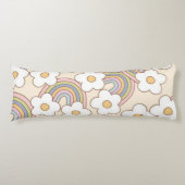 Coussins Longs Rainbows rétro (Devant)