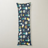 Coussins Longs Rainy Day Gnomes Rainbow Kids (Dos (Vertical))