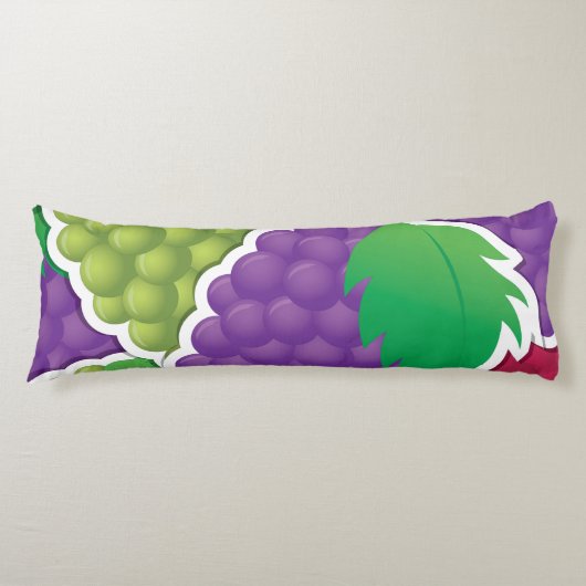 Coussins Longs Raisins mélangés (Devant)