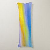 Coussins Longs Rayon doré abstrait (Devant (Vertical))