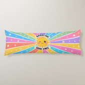 Coussins Longs Rayonner de bonnes vibrations (Devant)